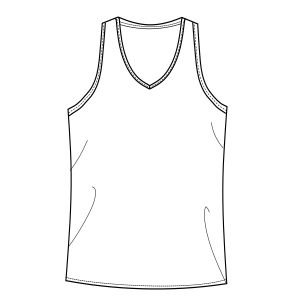 Fashion sewing patterns for Bascketball T-Shirt 9376